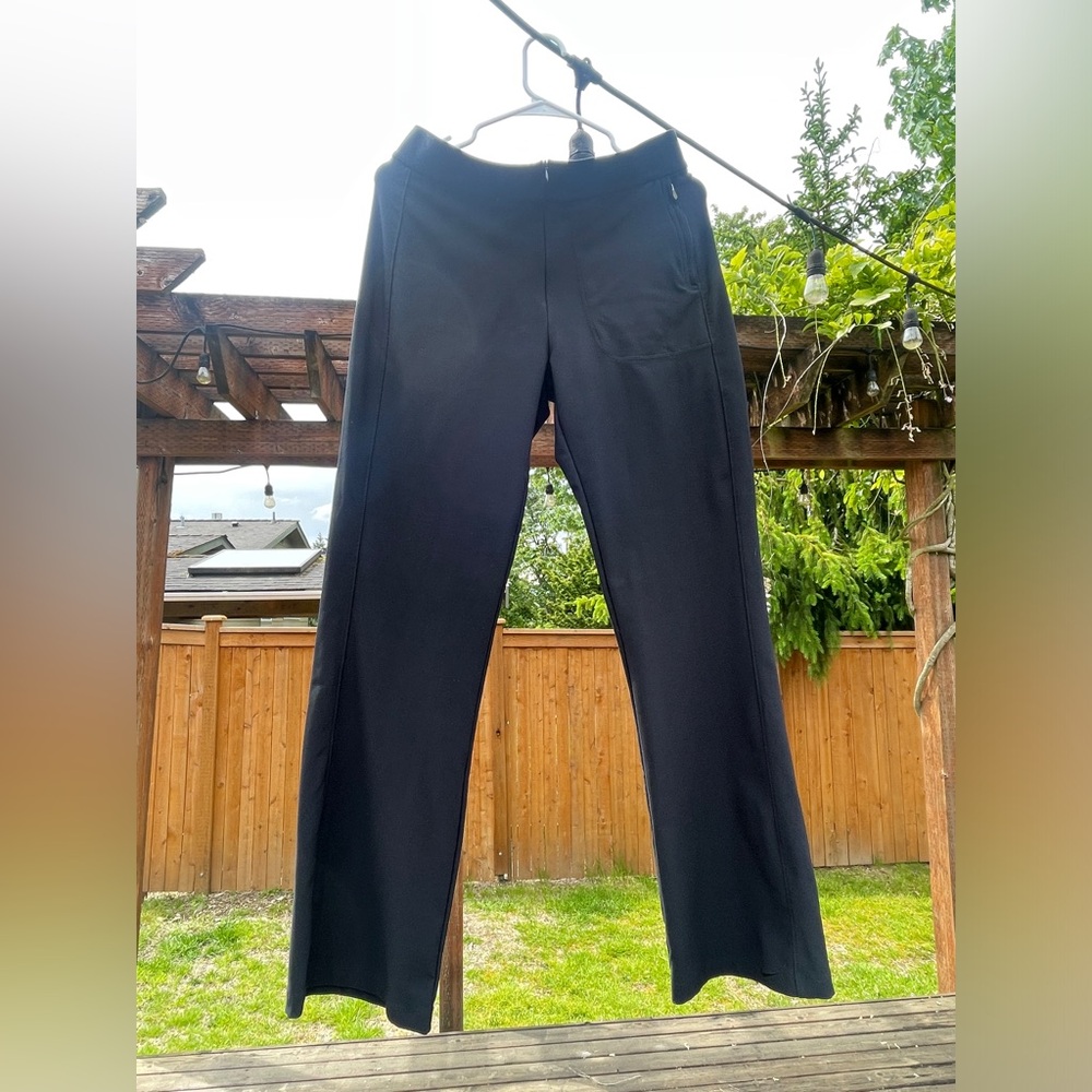 Nike Dri-Fit Wide-Leg Trouser Pants, Women’s Size Medium, Black